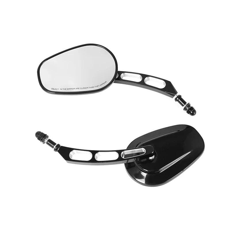 Espelho Retrovisor Ajustável Para Motocicleta , 8MM , Visão Ampla , Road King Touring Sportster XL883 1200Fatboy Dyna So