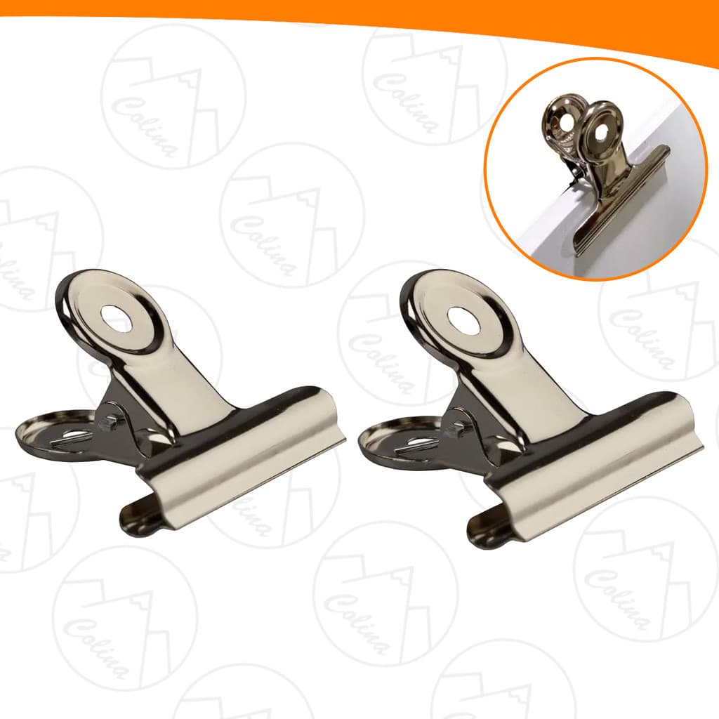 Kits Prendedores De Papel Presilha De Metal 30MM e 65MM 1 a 4 Unidades