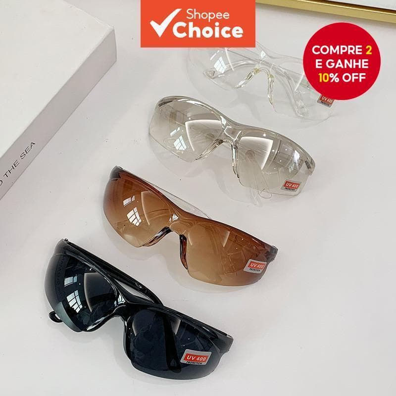 Óculos De Segurança De Proteção-Protetor Ocular Antipoeira E Areia Para Homens Mulheres Passeios Táticos