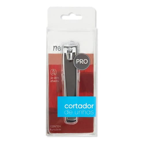 Cortador De Unha Needs Pro Grande Aço Ponta Reta