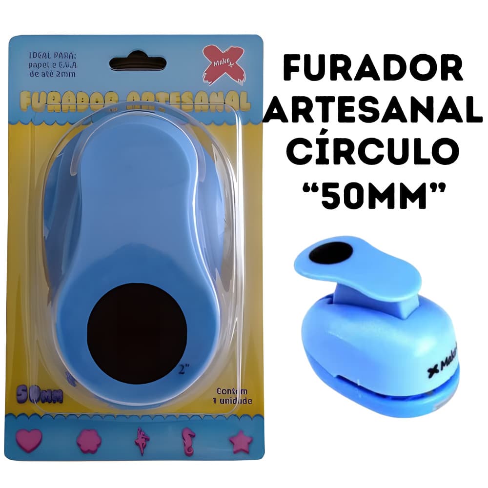 Furador de Papel e EVA Círculo Estrela Coração Ferramenta Artesanato Scrapbook Cartão Perfurador