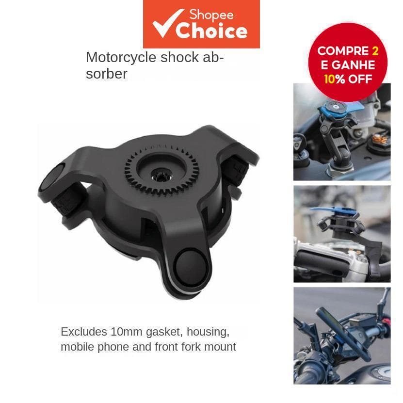  Motociclista de Entrega, Mountain Bike, Suporte de Telefone de Mão, Navegação de Bicicleta Elétrica, Absorção de