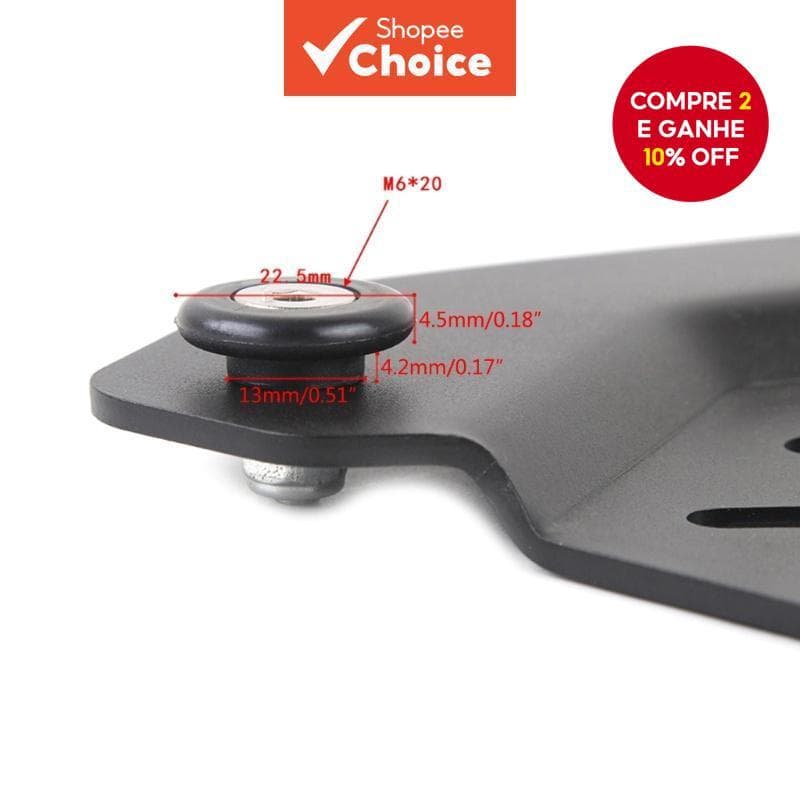 Conjunto de 4 Caixas de Carga Traseiras Universais para Motocicleta Trendy New Kool com Suporte para Capacetes