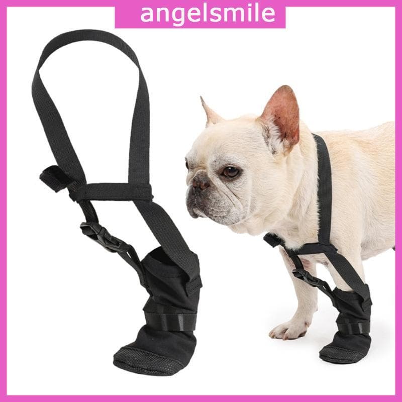 Bota Recuperação Feridas ANG , Sapato Patas Dianteiras Para Cães Estimação Macio Pós-Ci