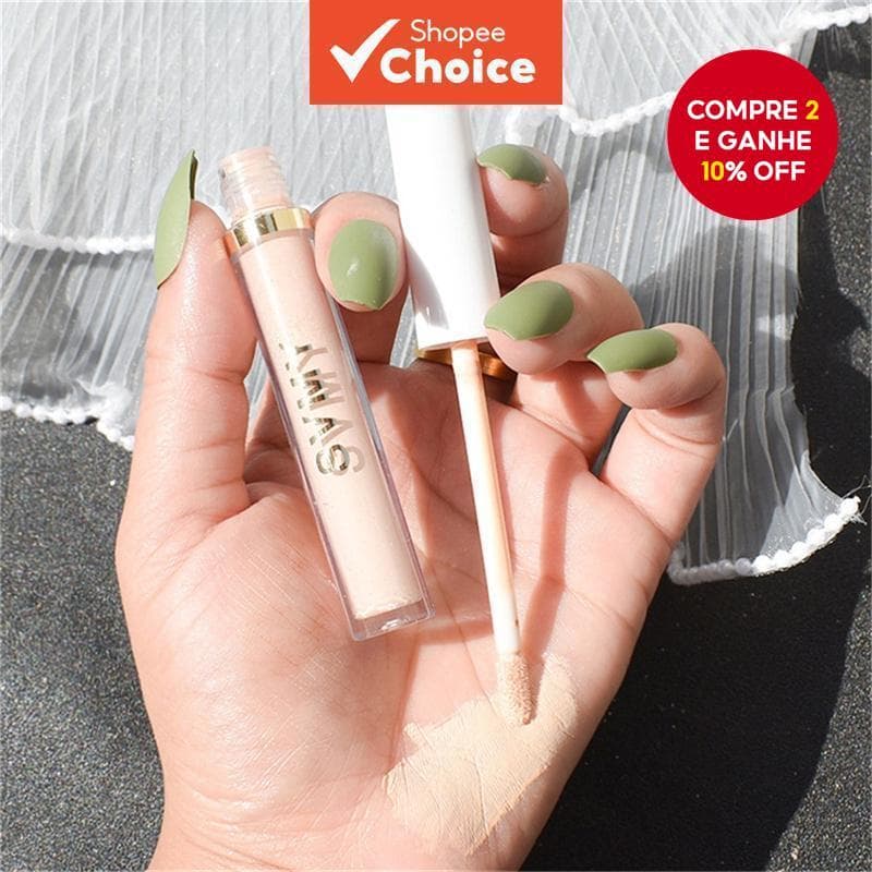 Corretivo Líquido Esconder Fundação Kalis Ar 4 Warna Contorno Creme Maquiagem À Prova Dwaterproof Água Hidratante Capa D