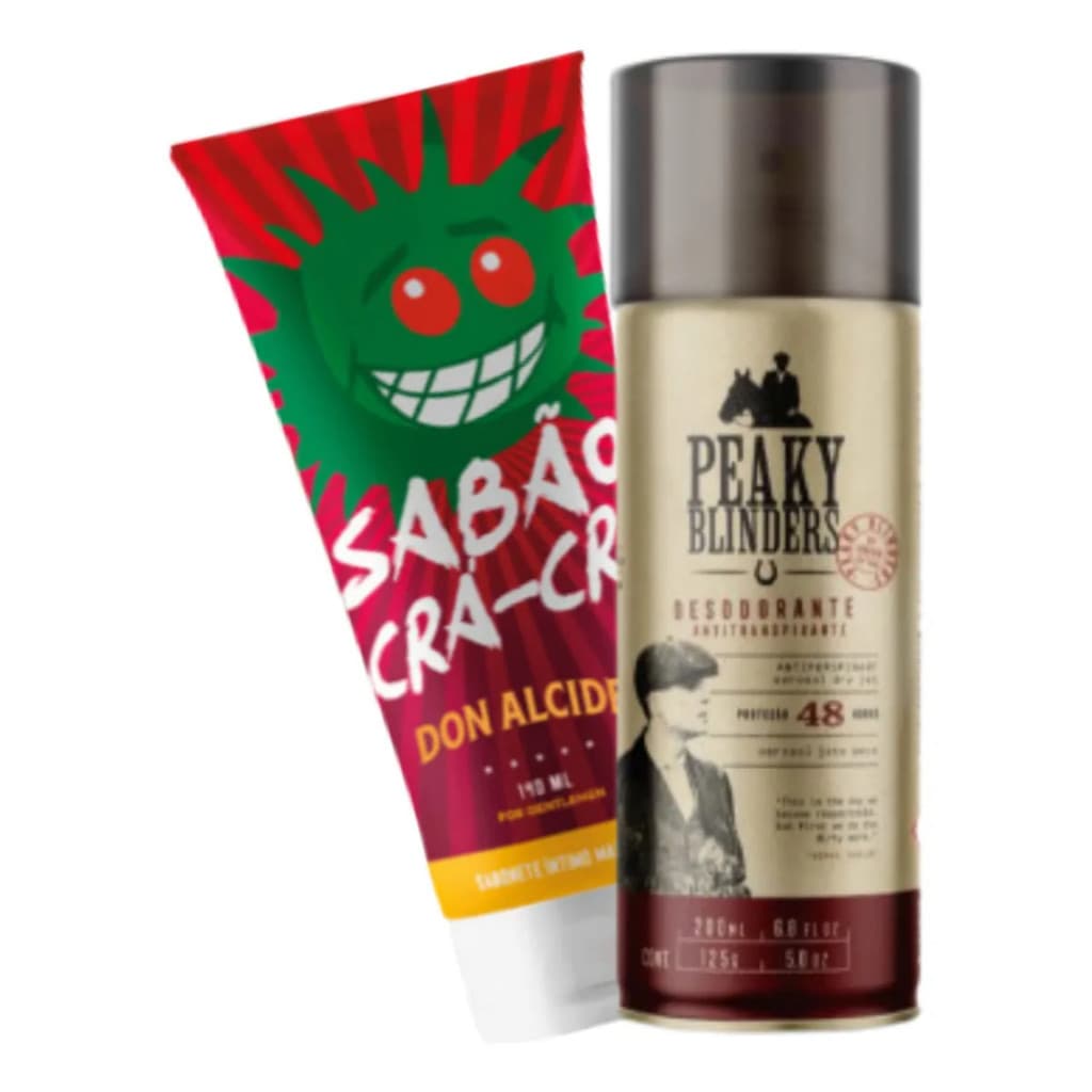 Sabonete Sabão Cra Cra E Desod. Peaky Blinders Don Alcides
