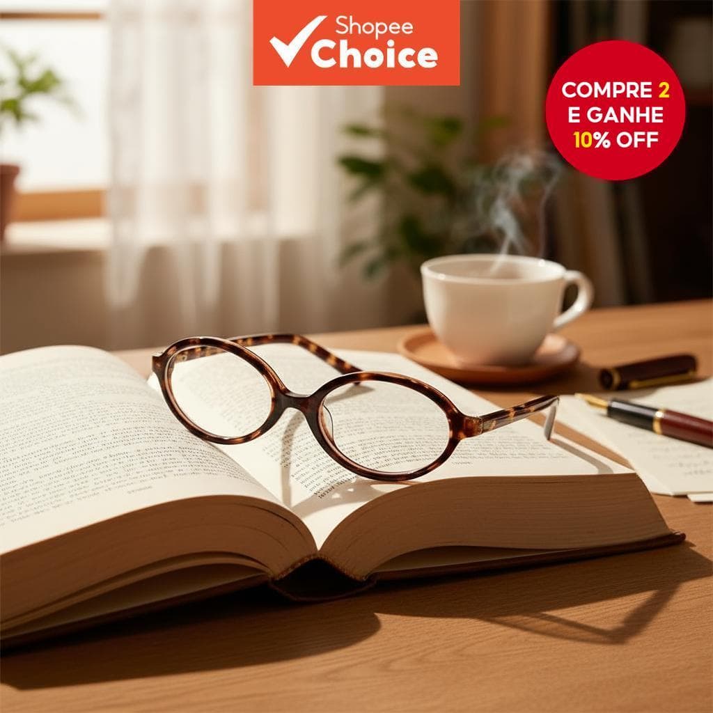 Moda Oval Aro Completo PC Óculos Feminino Simples Leve Durável Quadro De Plástico Uso Diário Design Coreano