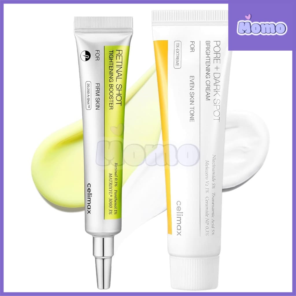 Celimax The Vita A Retinal Shot Tightening Booster 15mlBrightening Pore+ Dark Spot Cream 35ml