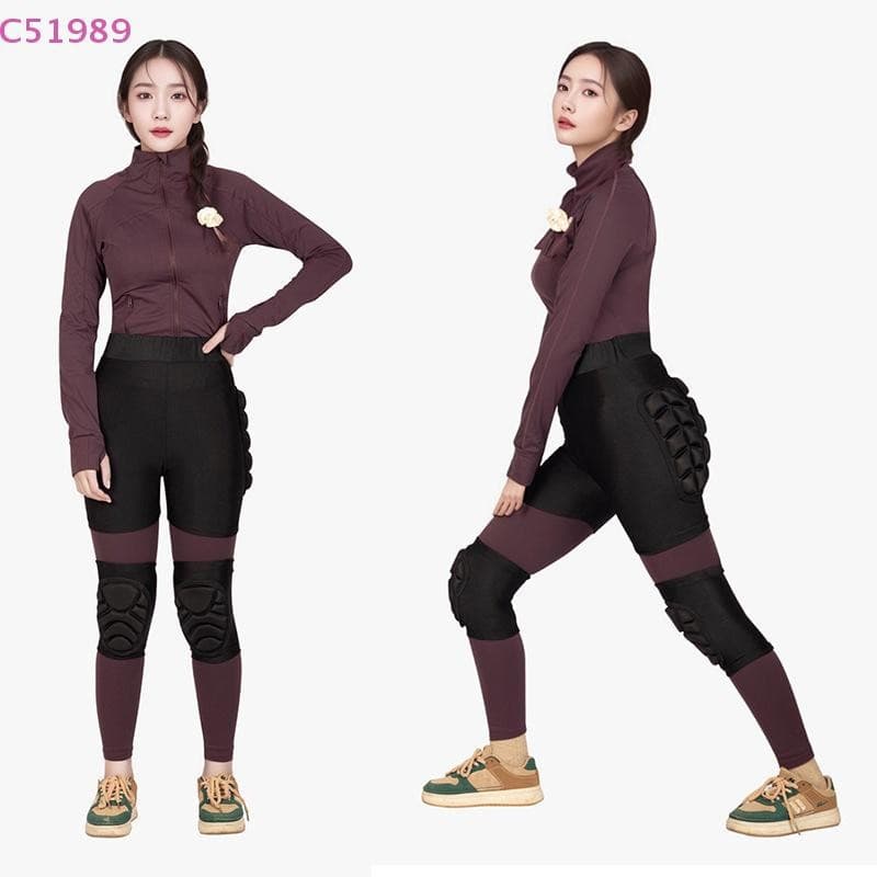 [kaan] Calças Protetoras De Quadril Para Esqui 3D , Patinação De Inverno , Almofada Protetora , Snowboard , Shorts De Im