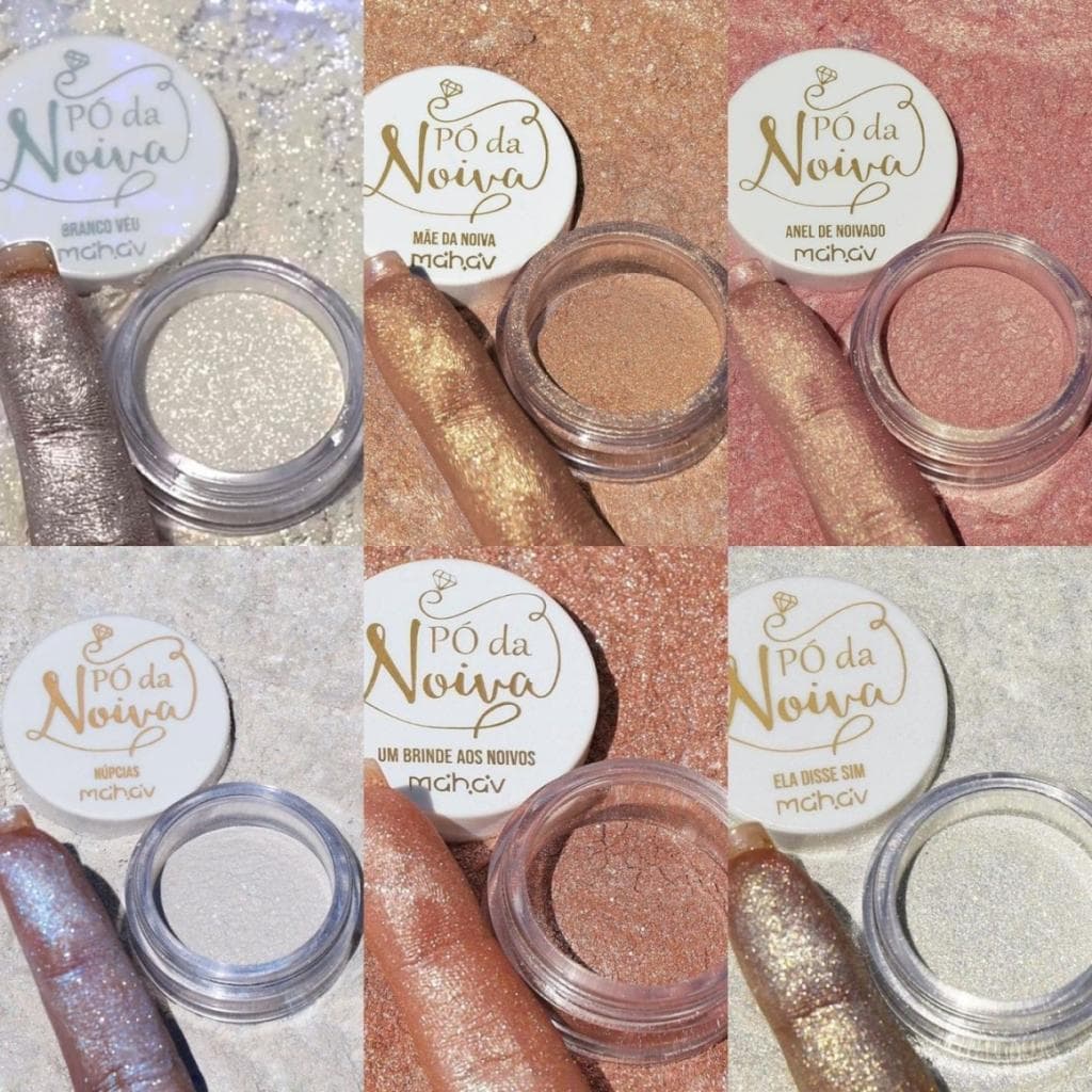 ILUMINADOR SOLTO PÓ DA NOIVA - BRILHO POTENTE E SOTISFICADO MAHAV