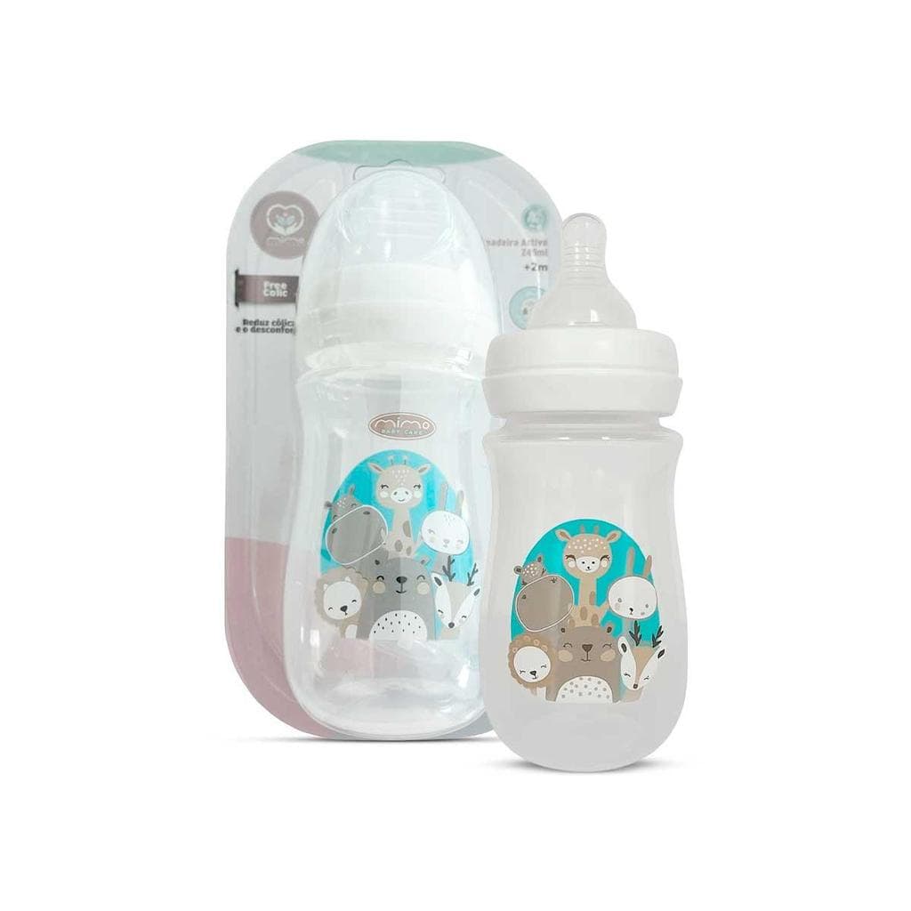 Mamadeira Active Bebê Amamentação 240ml Menino Menina