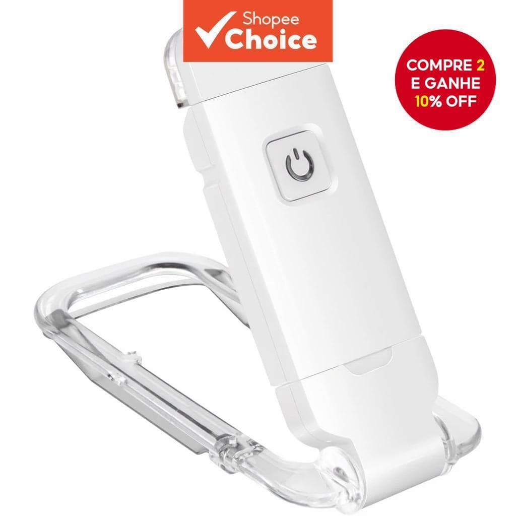 Lanterna De Livro Usb Ajustável Com 3 Cores, Luz Noturna Rebatível Para Leitura E Proteção Aos Olhos De Crianças