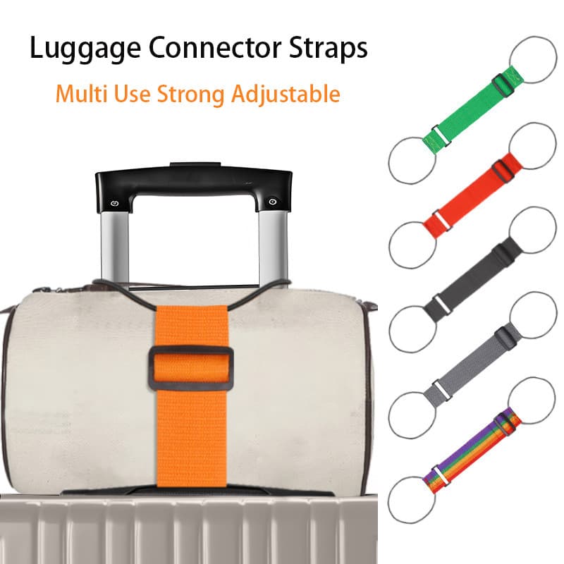 Correias Ajustáveis Fortes Do Conector Da Bagagem Uso Múltiplo , Das Malas