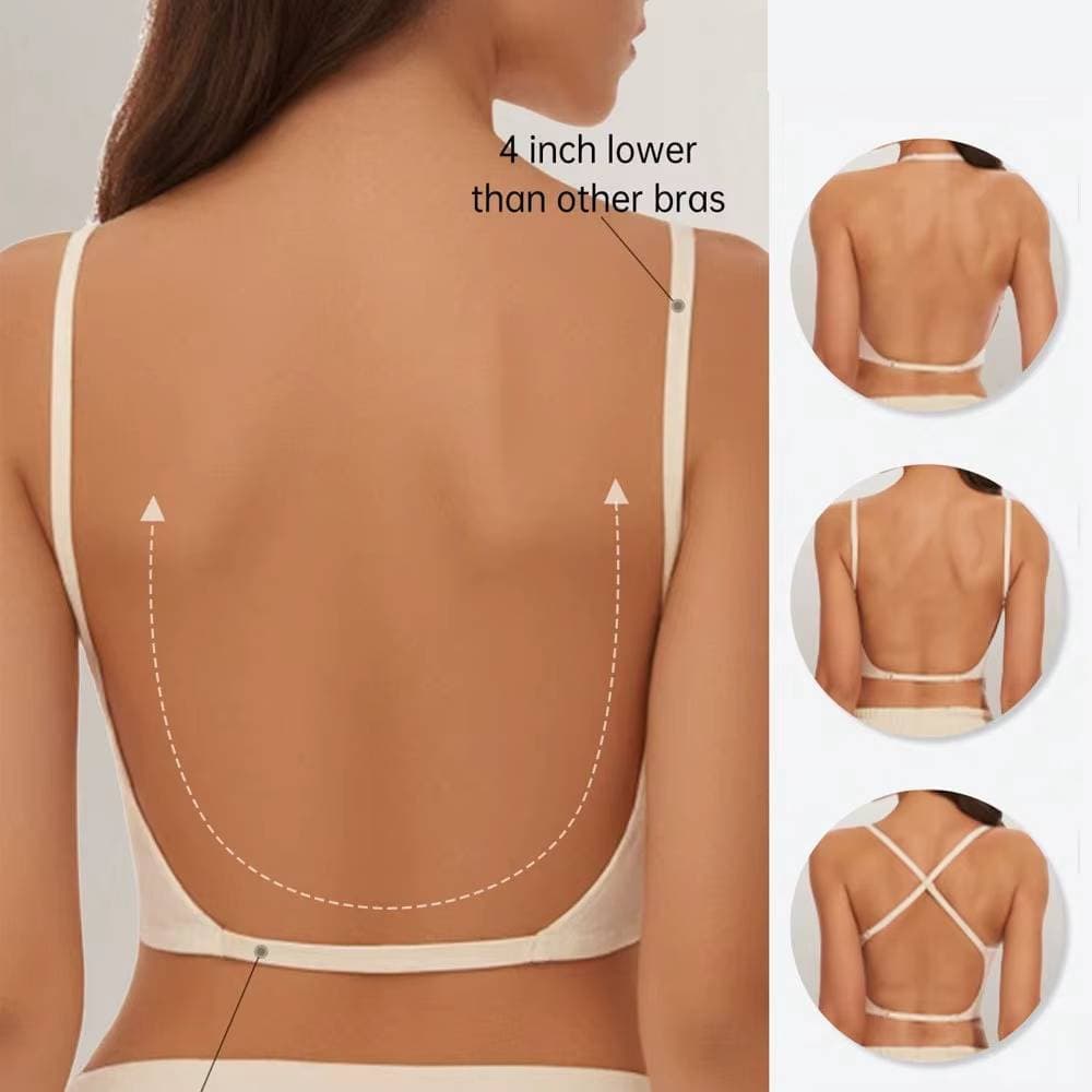 Sutiã Sem Alça com Bojo Push up,Sexy e Invisível, Alças ajustáveis, ajustáveis para múltiplos usos
