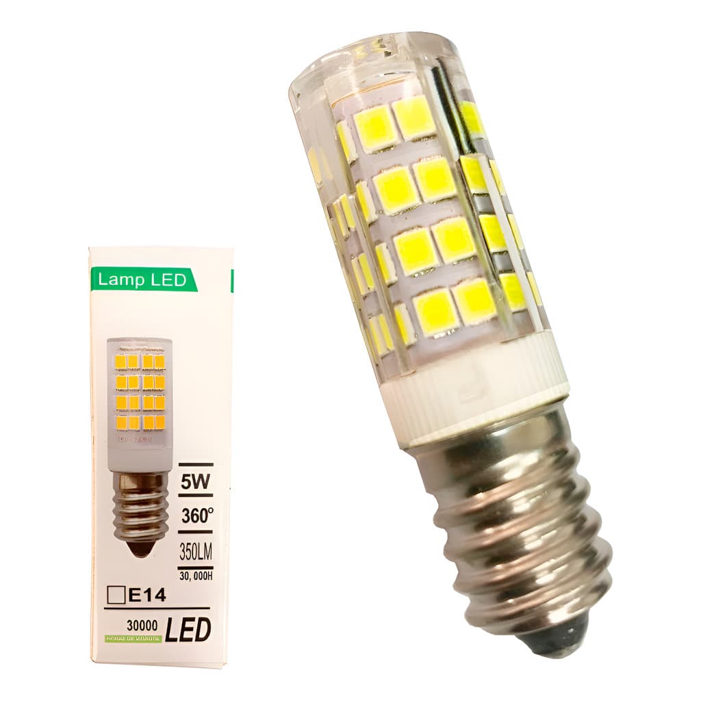 Lâmpada Led E14 Geladeira Electrolux 5w 360° 127/220v Branco-frio