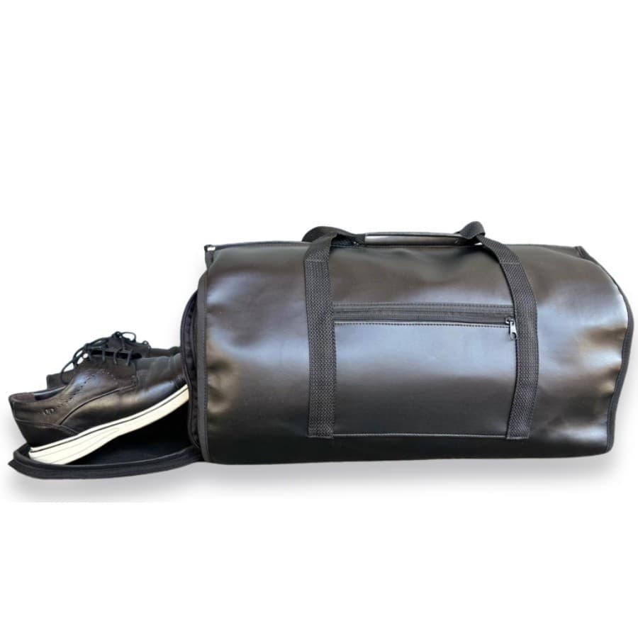 Bolsa Porta Terno Mala Executiva De Viagem Couro Sintético Premium Grande Resistente