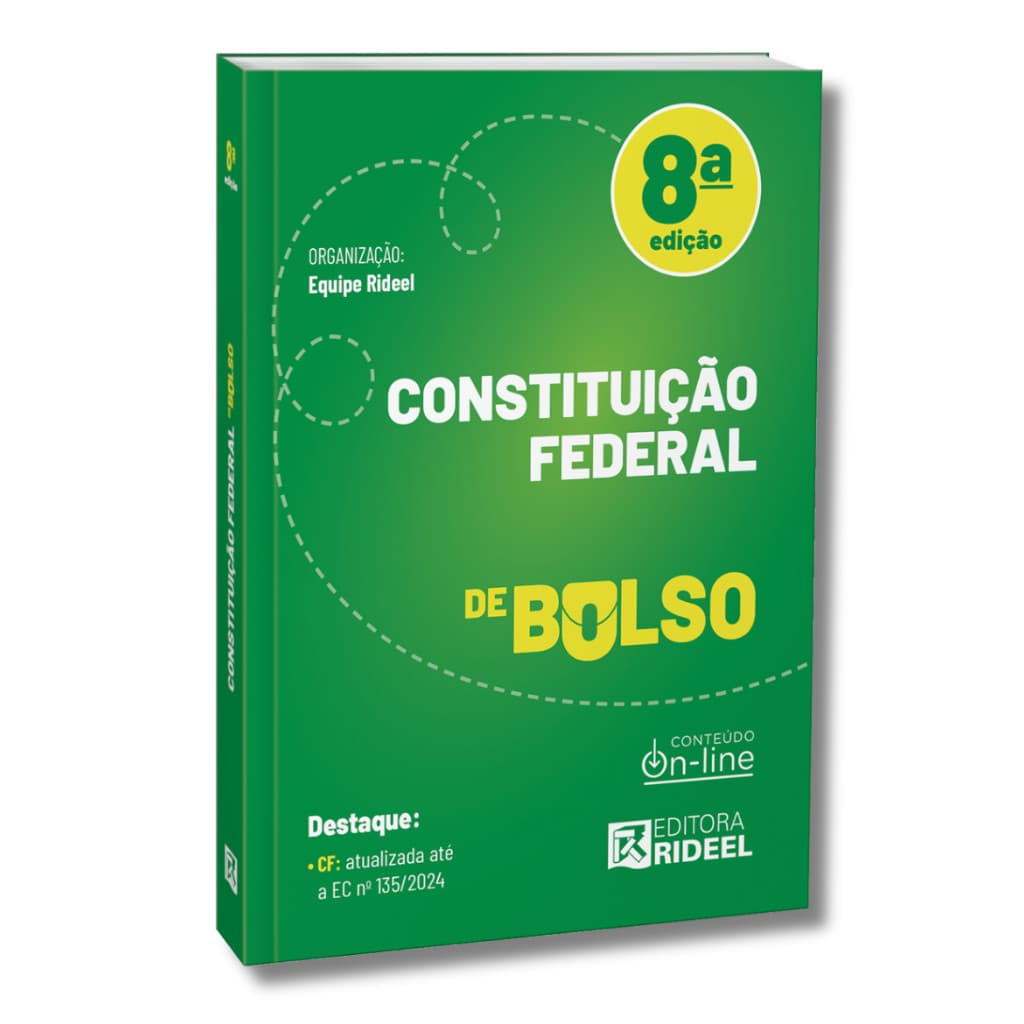 Constituição Federal - CF de bolso - 8ª  Edição - Atualizado
