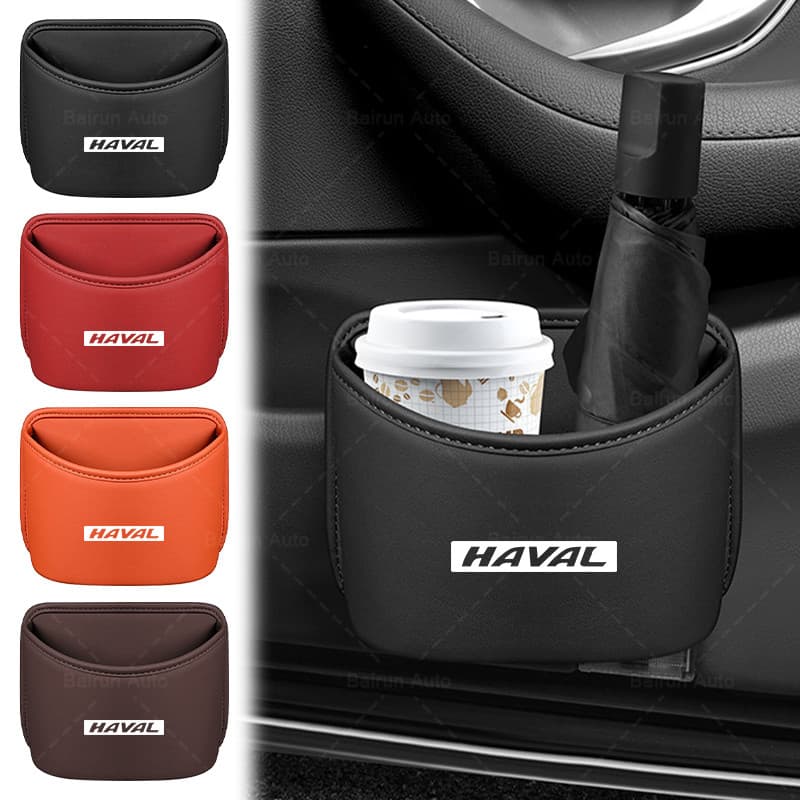 1/2 Pçs Pendurar Design Lata De Lixo Do Carro Saco De Armazenamento Universal Para Haval Jolion H6 2021 H9 F7X F7 H2S H7