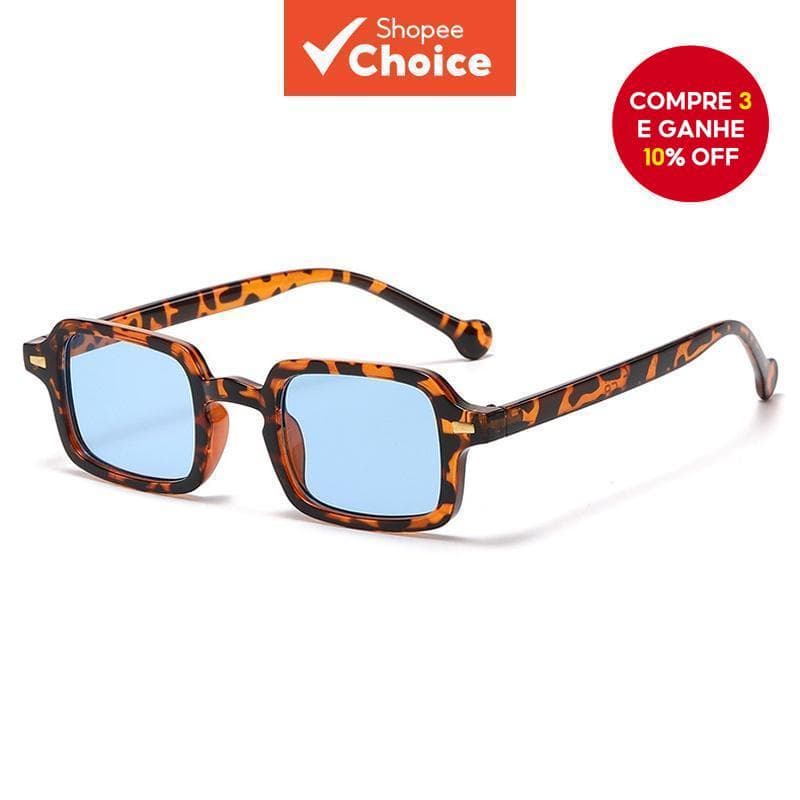 Óculos De Sol Quadrados Vintage – Tons Candy Color UV400 Para Homens E Mulheres