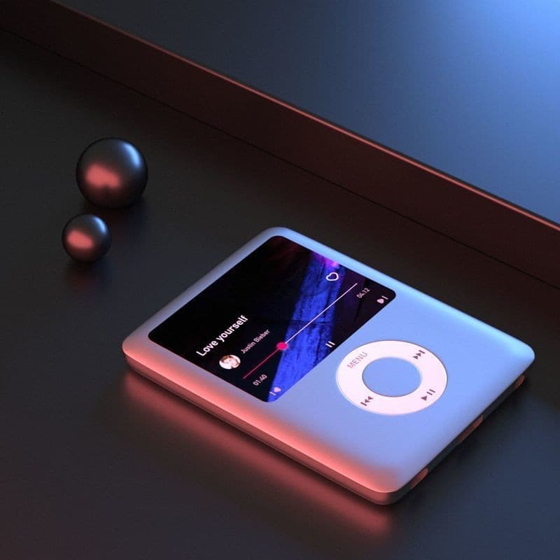 mp3 mp4Student Inglês Walkman Player Gravação De Movimento De Tela Externa Vem Com Memória Mini GZC0