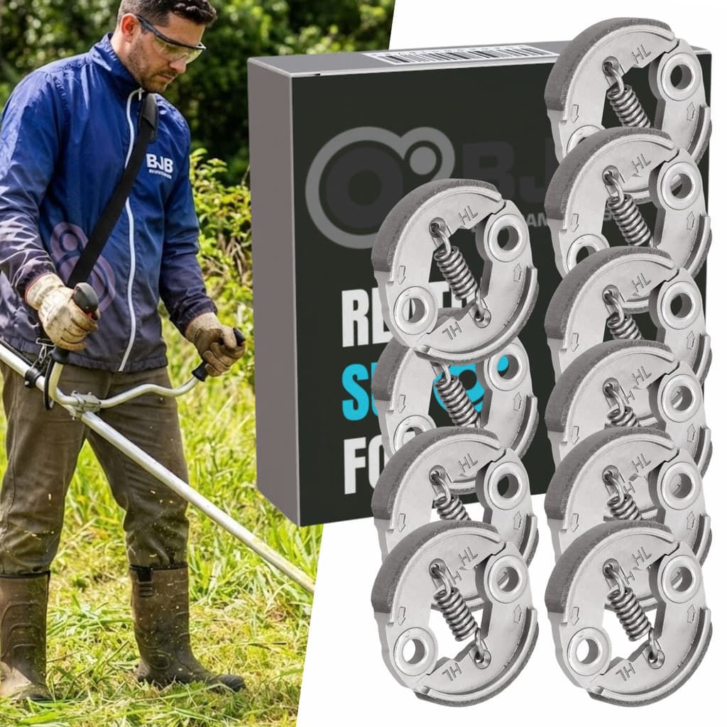 10 Embreagem Roçadeira P/ Toyama Branco Vulcan Garthen