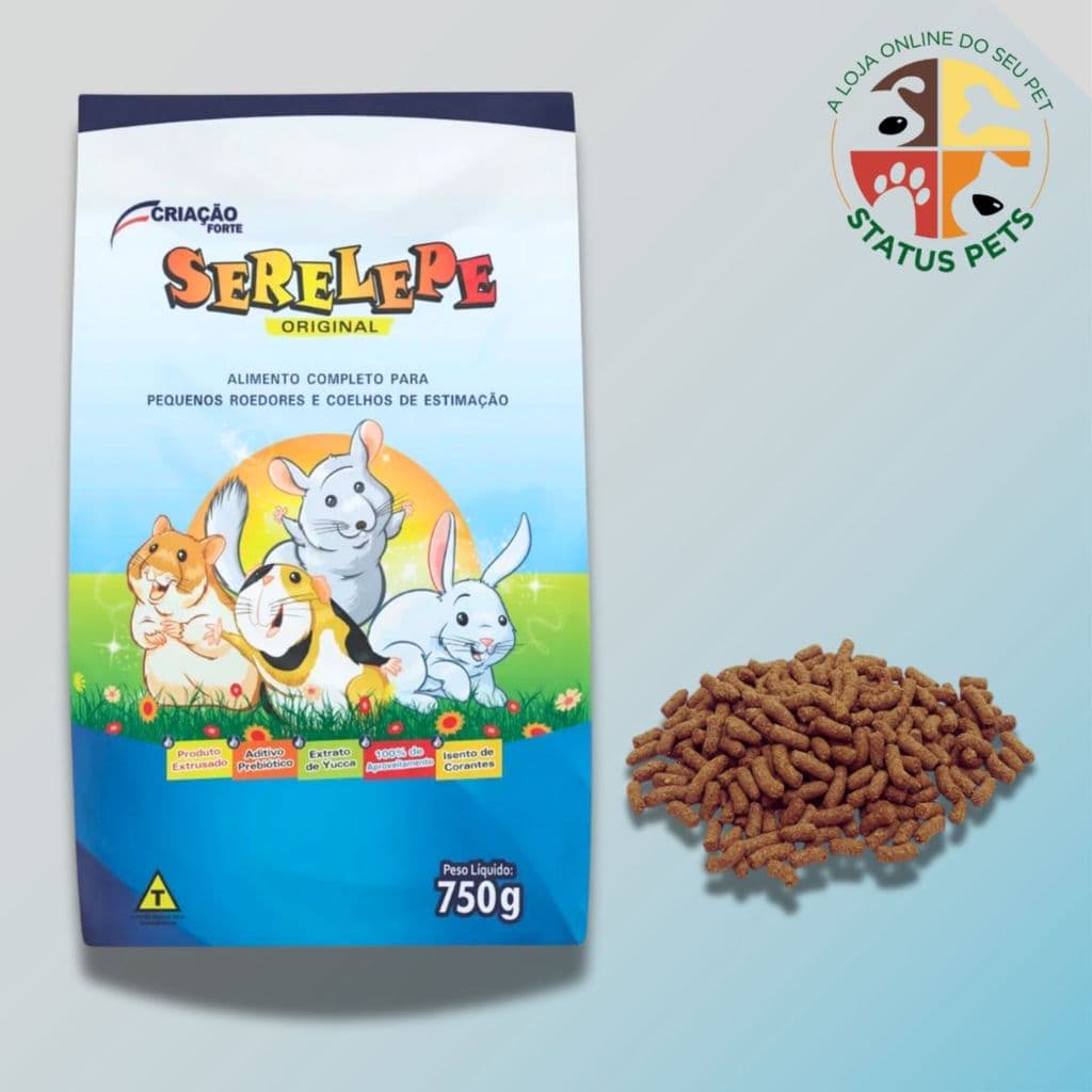 Ração para Roedores Serelepe 750g