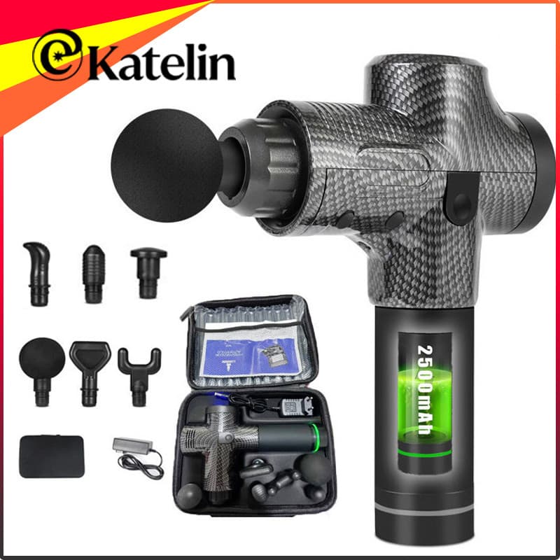 Pistola Massageadora Profissional Com Liberação Miofascial