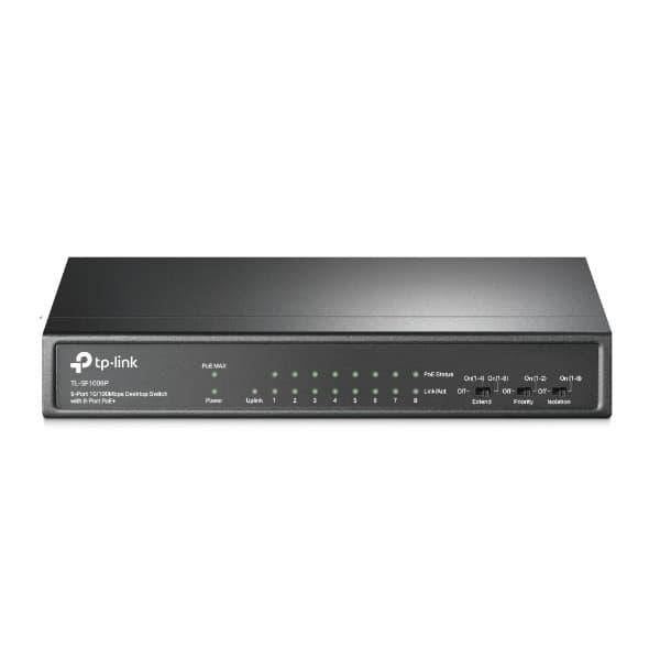 SWITCH 09 PORTAS 10/100 MBPS TL-SF1009P