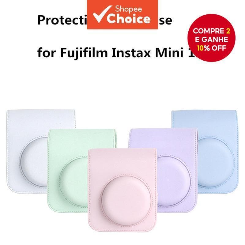 Capa Protetora Portátil Para Câmera , Bolsa Fujifilm Instax Mini 12 Com Alça De Bolso