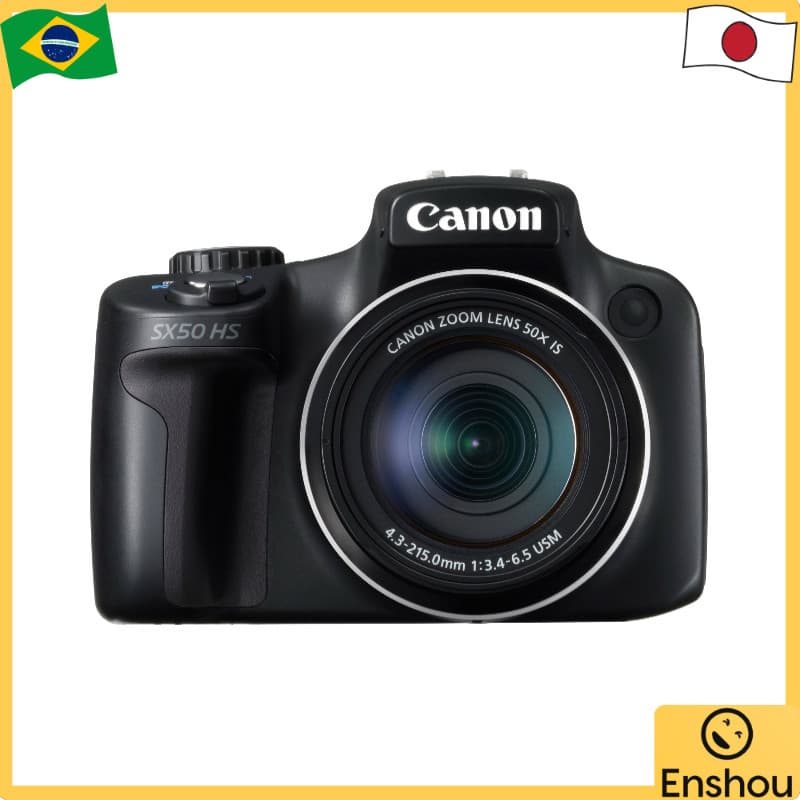 [Used]Do Jopão [USADO] Câmera digital Canon PowerShot SX50 HS Aprox . 12.1 megapixels zoom Óptico 50x Preto PSSX50HS