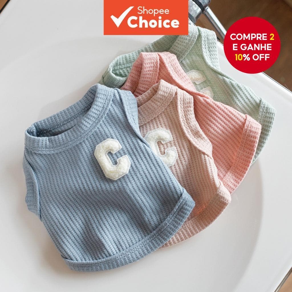 Filhote De Cachorro Roupas De Verão Para Cães Shih Tzu Masculino E Famale Respirável Animais De Estimação Gato Pequeno F