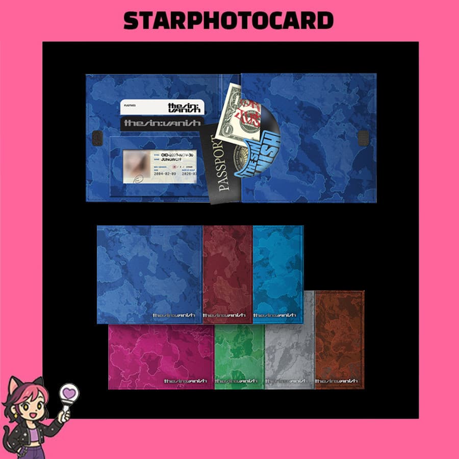 [READY STOCK] ENHYPEN - 7TH MINI ALBUM THE SIN : VANISH FUGITIVES VER