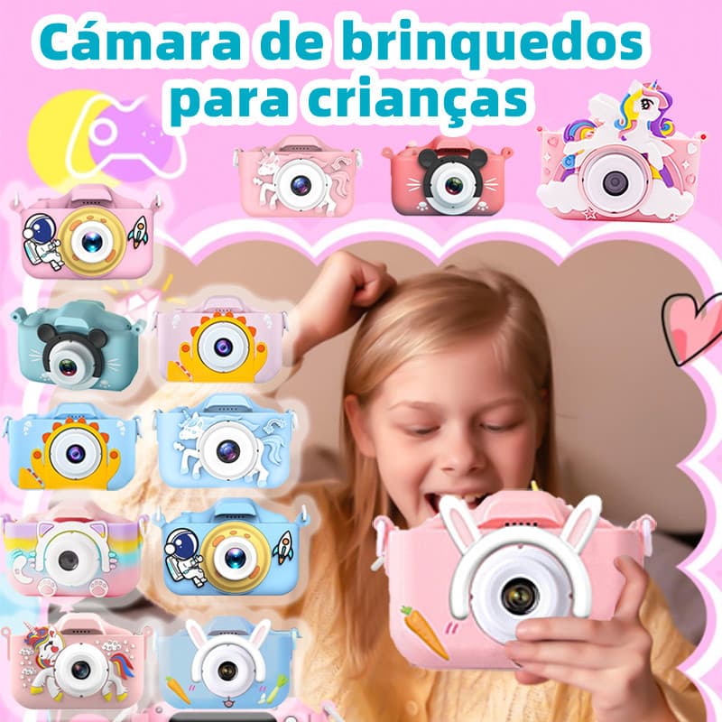 🎁📷Câmera Infantil Mini Mini Câmera Câmera para Crianças Câmera Digital Infantil Presente de Natal Brinquedo Infantil