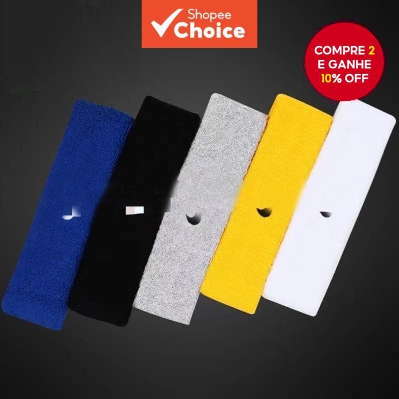 Faixa de cabeça unissex para yoga, academia, corrida - elasticidade esportiva, HD claro.