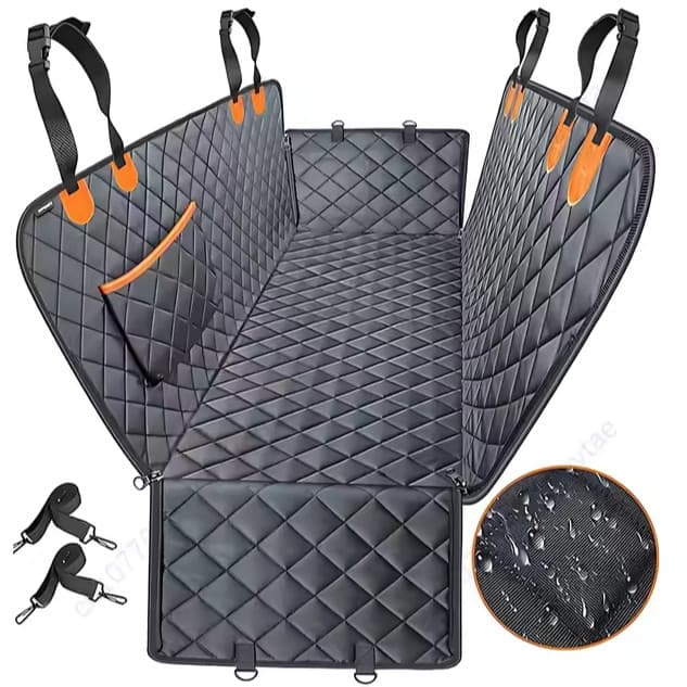 Capa De Proteção Para Banco De Carro Pet Impermeável Com Cinto De Segurança