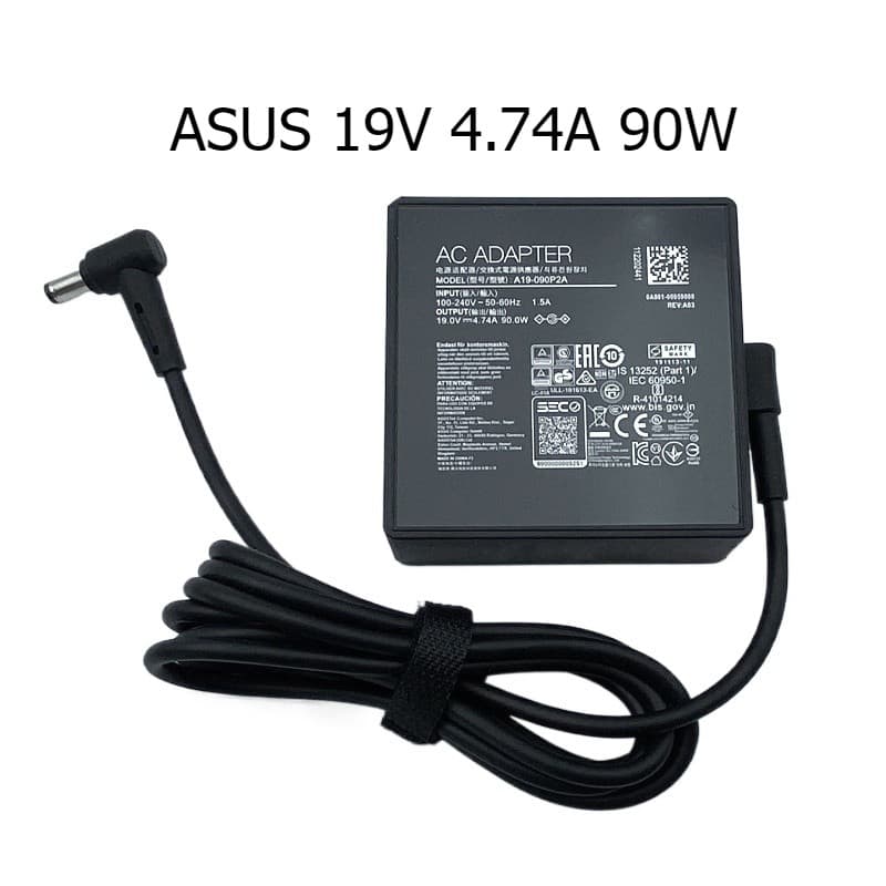 Carregador Adaptador Ca 19V 4.74A 90W Para ASUS Vivobook 15 M1502IA X1502VA X1502Z M1603QA