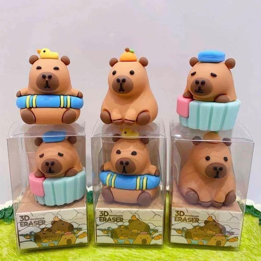 Capivara Fofa Borracha ou Apontador Divertido