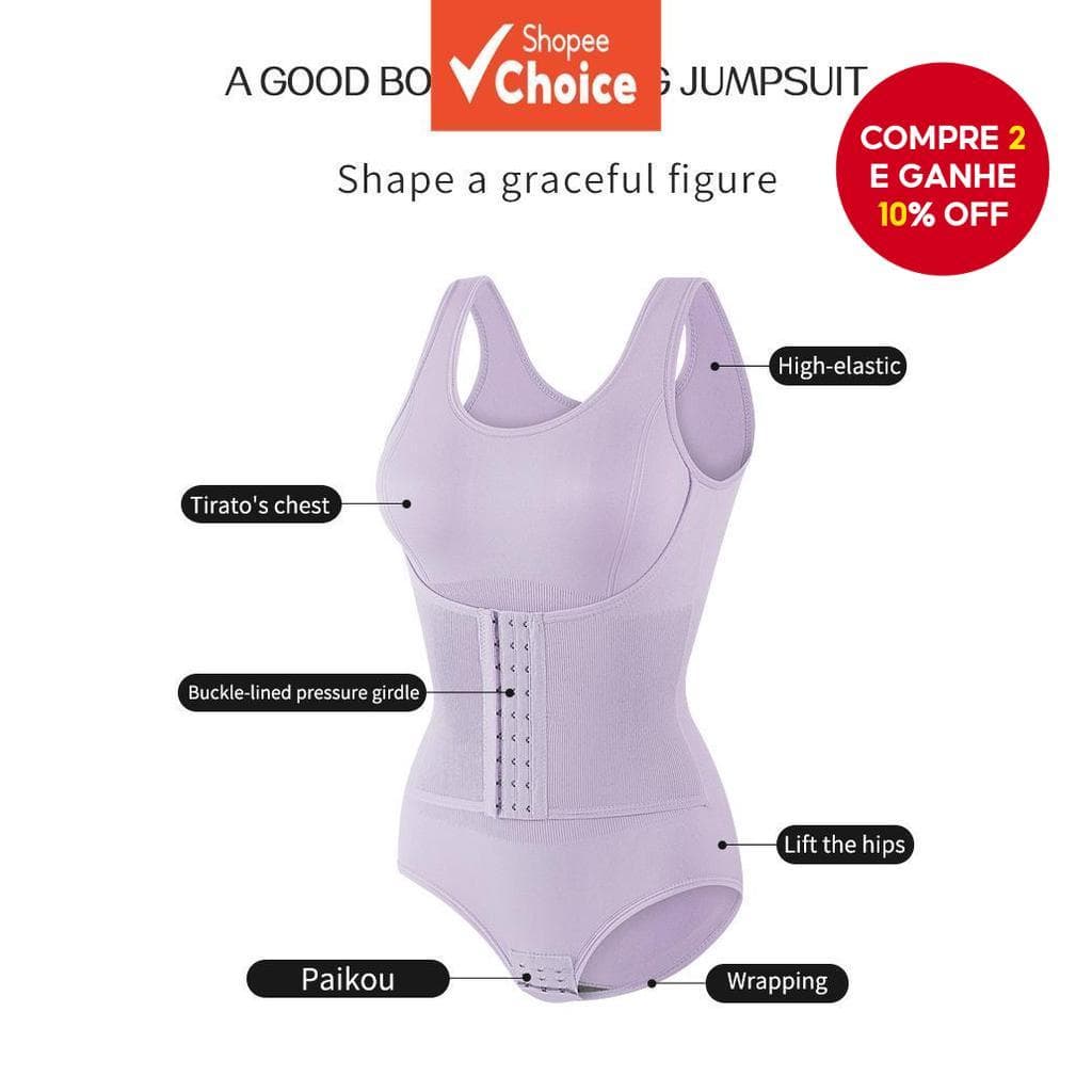 Espartilho Plus Size Para Mulheres – Modelador De Cintura E Quadris , Controle De Abdômen