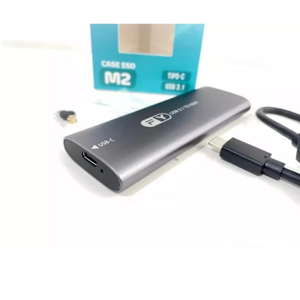 Case Ssd M.2 Nvme E Sata Para Usb 3.1 E Type-c FY-855 (envio imediato)