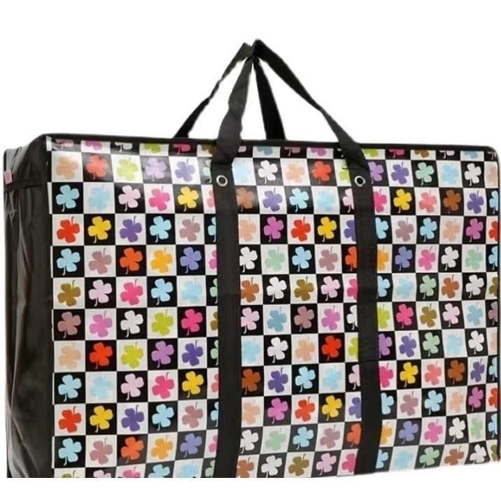 Sacolão Bolsa Impermeável com Zíper – Ideal para Sacoleira e Compras no Atacado
