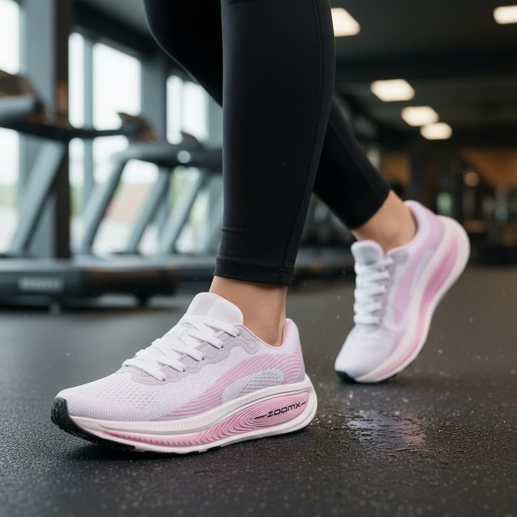 Tênis Feminino Confortável para Caminhada Uso Diário Leve Corrida Academia