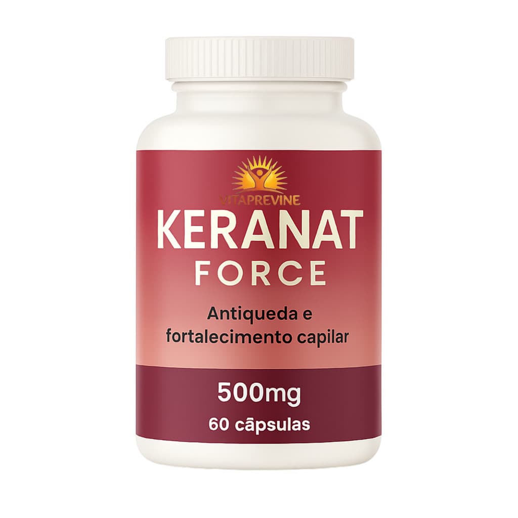 1 Keranat Force 60 cápsulas 500mg - Original | Envio Imediato