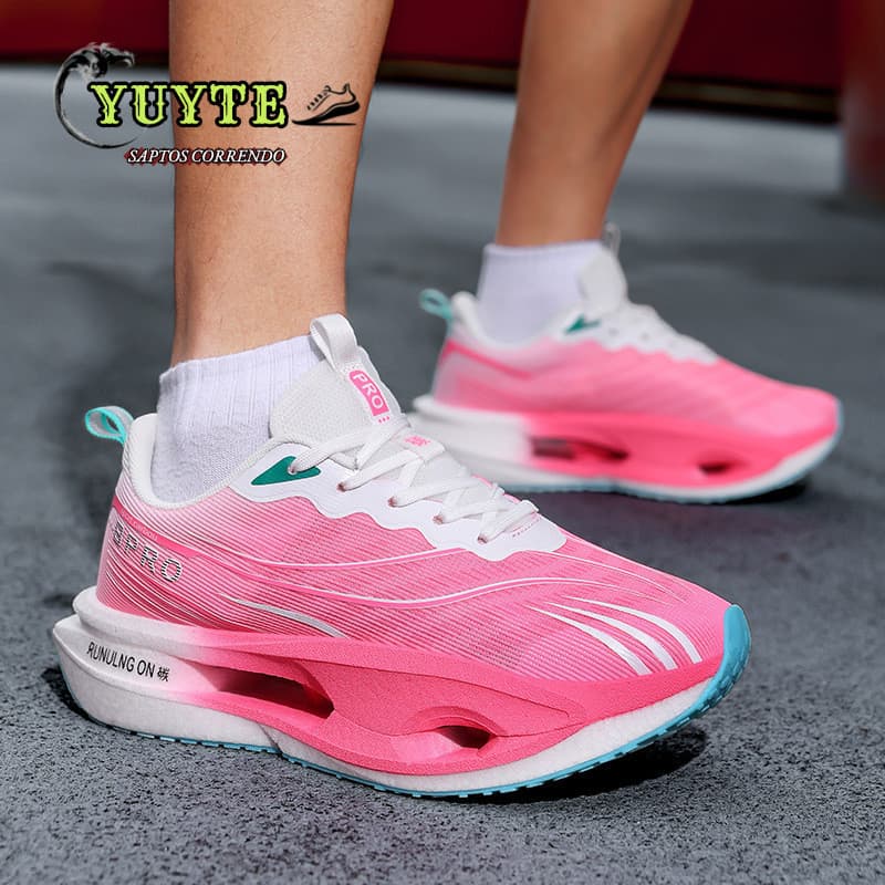 Tênis De Corrida Com Placa De Carbono Red Rabbit 8 33-44