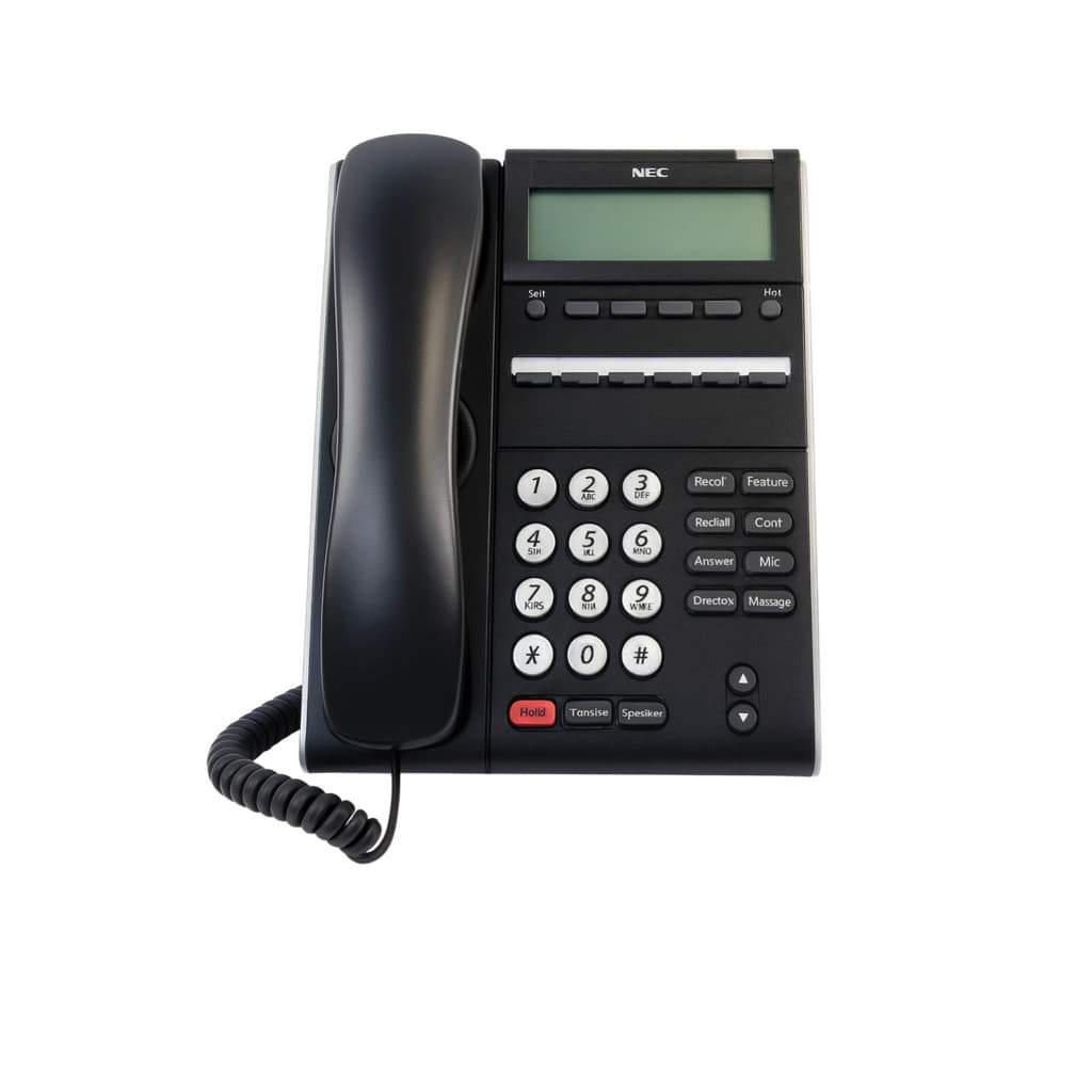 Telefone VoIP NEC DT300 DTL-6DE-1(BK)