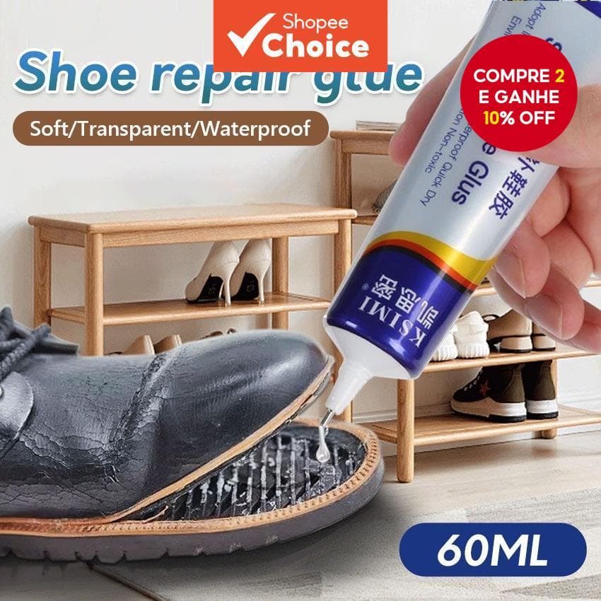 Cola Flexível E Forte Para Sapatos – Reparação De Calçados Esportivos À Prova D'água Summer Essential