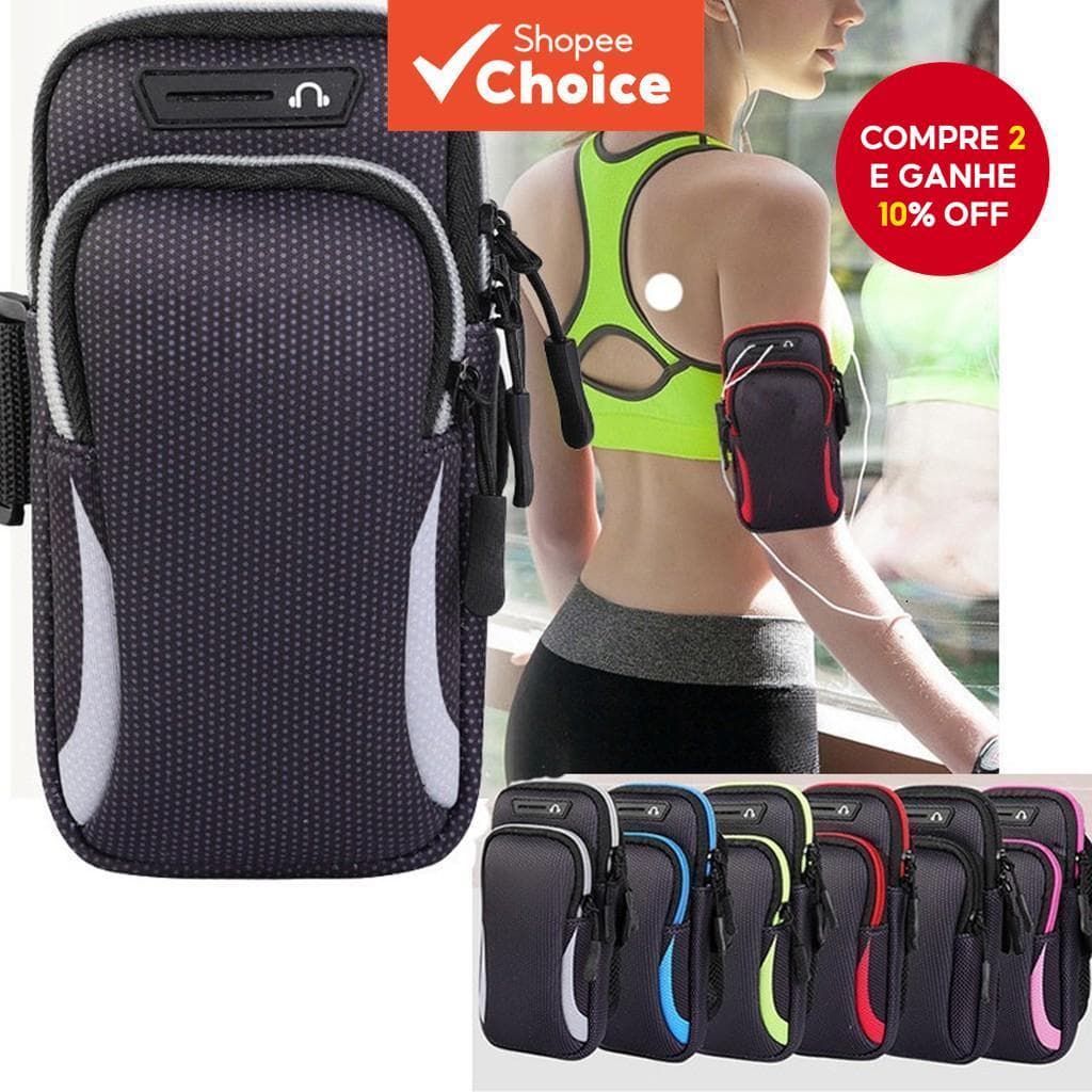 Suporte De Telefone Com Braçadeira Para Corrida-Compatível iPhone 15-6 E Galaxy S24/Note , Unissex Gym Sport