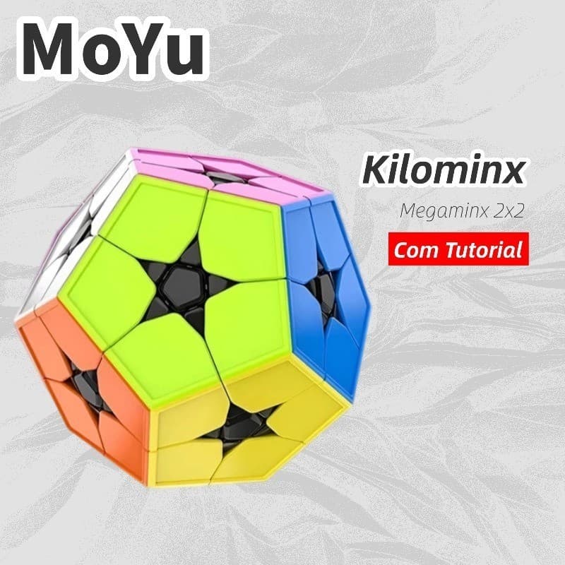 Cubo Mágico Kilominx Megaminx 2x2 Moyu Meilong Sem Adesivo Profissional Speed Cube