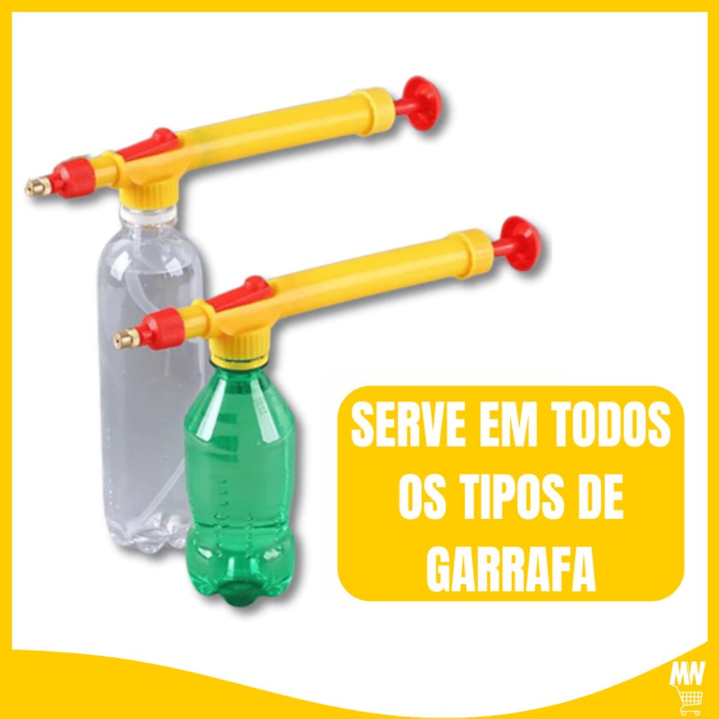 Pulverizador Manual Para Garrafa PET Borrifador Plantas Jardinagem - Envio Imediato Frete Grátis