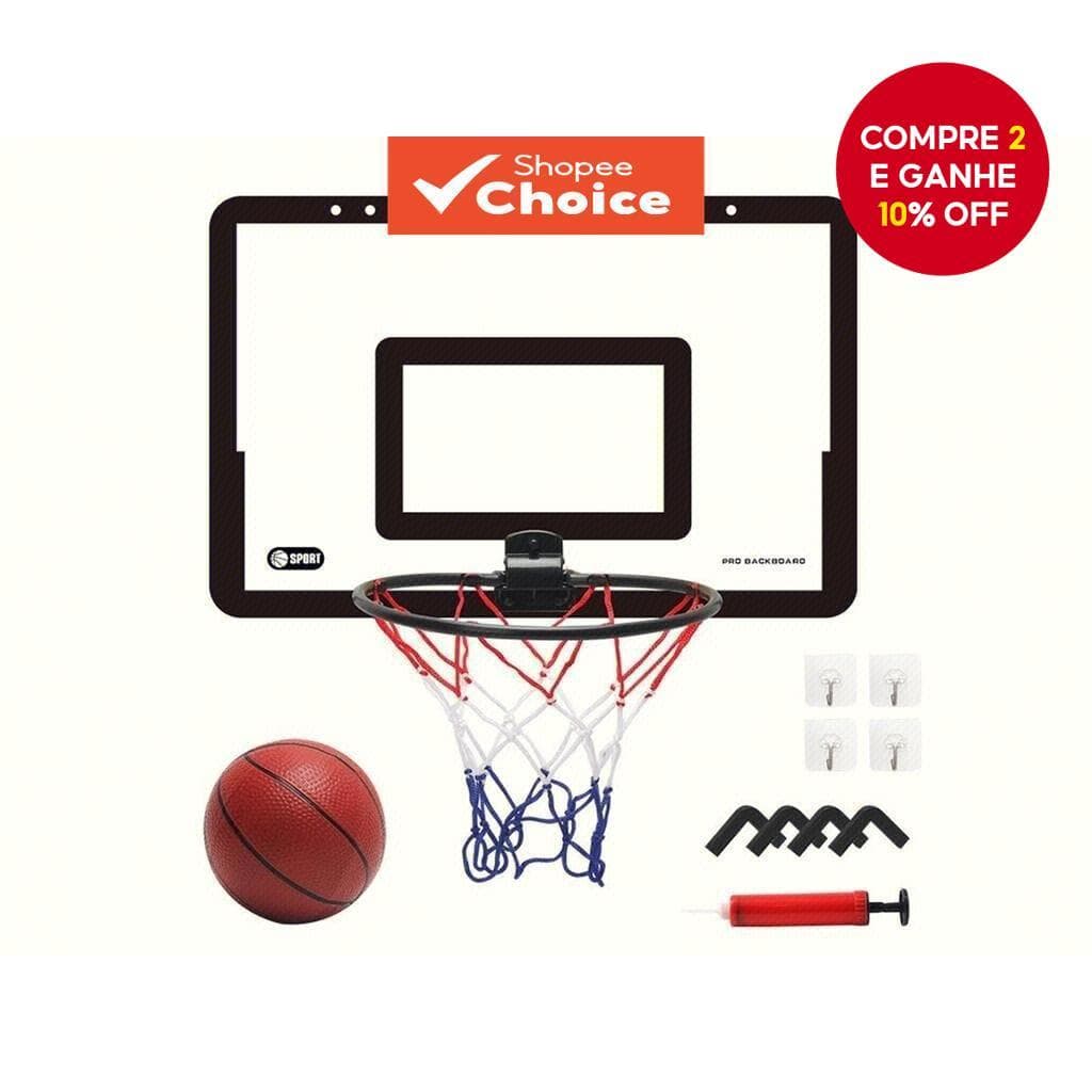 Crianças transparente placa de basquete dobrável suporte de basquete pendurado basquete placa de basquete Indoor tiro br