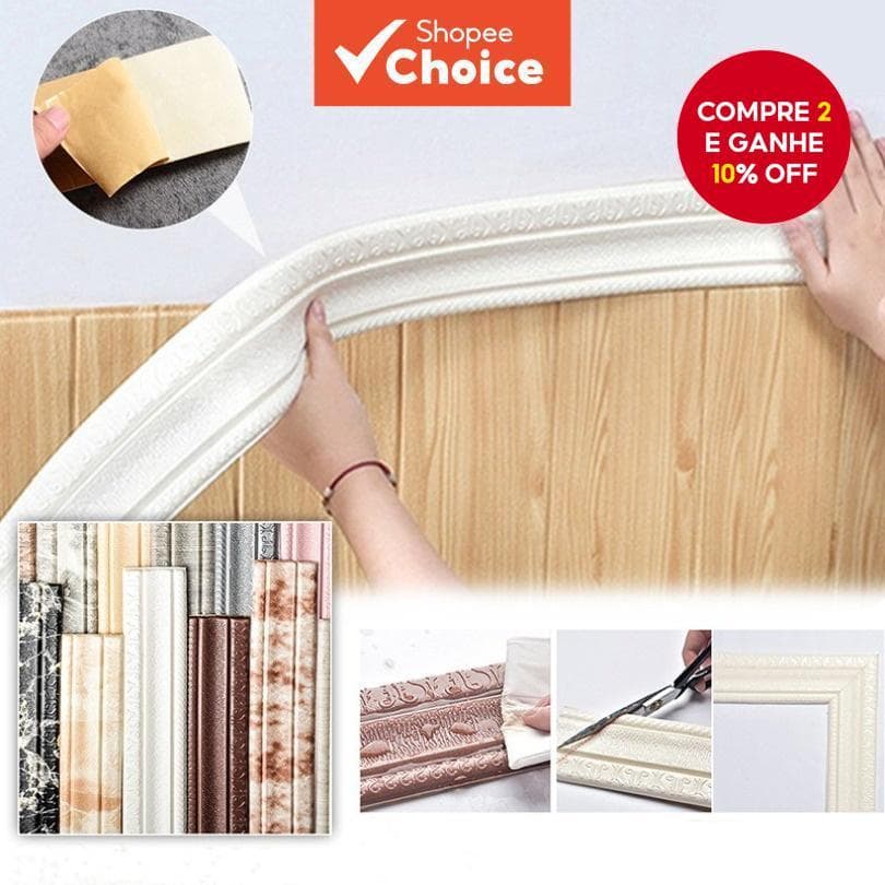 Protetores De Canto Anticolisão 3D Autoadesivos À Prova D'água Em Relevo 2.3M Para O Natal De Bebês